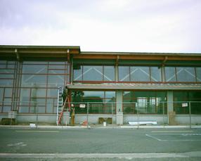Library on Manor Blvd  in Washington Manor is nearing Completion